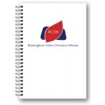 Wiro-Bound A4 Brand Window notebook